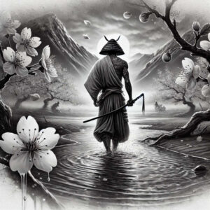 warriors-asia tattoo design ideas bold highlights rising sun for heel