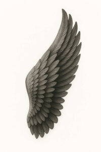 ornamental-detail-wings-tattoo – tattoo design ideas free ai generated – surrealism-shifting-shapes – for-shoulder – Gallery: wings-inkby-ai