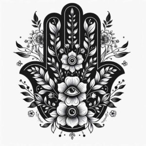 witches tattoo design ideas CGI-rendered occult symbol stands for determination