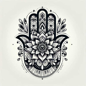 life-motif-wolf-tattoo – tattoo design ideas free ai generated – surrealism-enigmatic-light – for-shoulder-blade – Gallery: wolves-inkby-ai