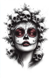 wolves tattoo design ideas smooth complexion cold gaze for scapula