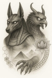 animals-and-harmony – tattoo design ideas free ai generated – realism-lifelike – for-triceps – Gallery: news-inkby-ai