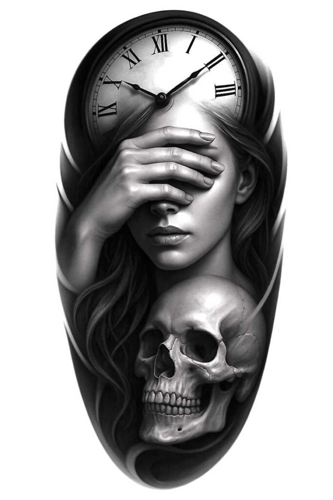 animals – tattoo design ideas free ai generated – neotraditional-layered-fill – for-collarbone – Gallery: news-inkby-ai