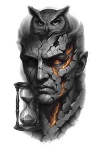 animals-with-3d-effects – tattoo design ideas free ai generated – realism-skin-realism – for-shin – Gallery: news-inkby-ai