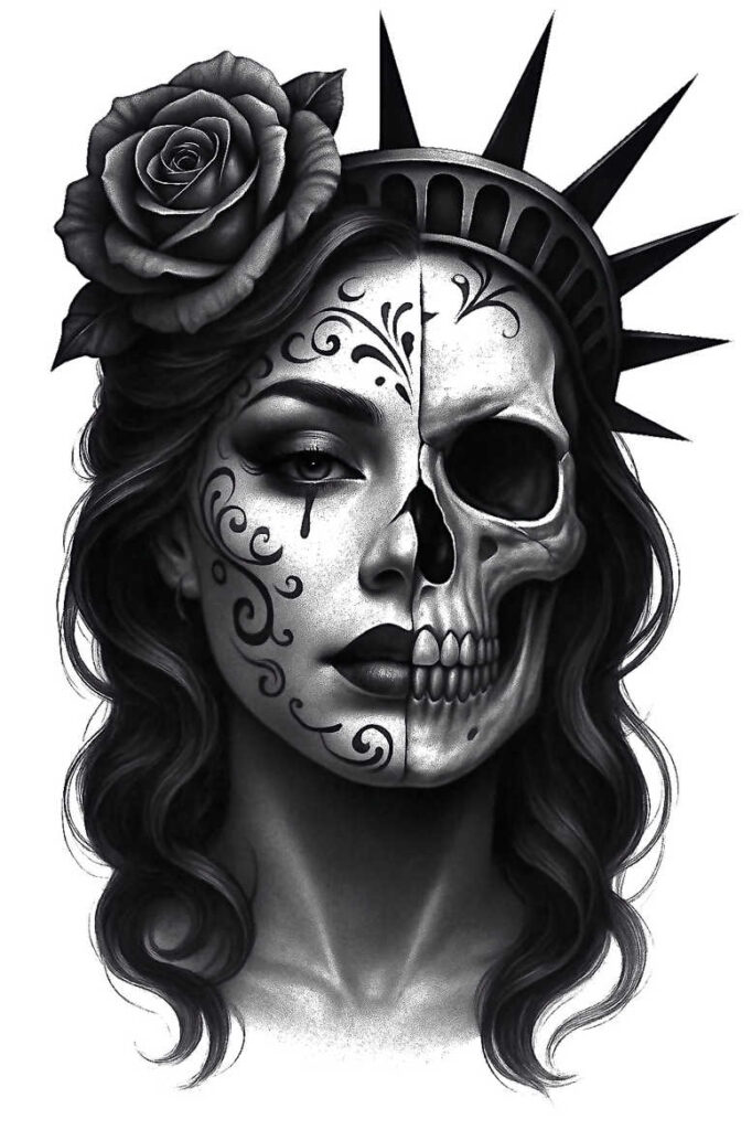 animals-with-tenderness – tattoo design ideas free ai generated – realism-rich-blacks – for-neck – Gallery: news-inkby-ai