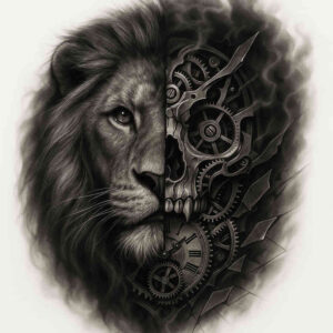 avant-garde-tattoos – tattoo design ideas free ai generated – neotraditional-modern-classic – for-knee – Gallery: news-inkby-ai