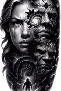 avant-garde-tattoos – tattoo design ideas free ai generated – realism-anatomical-accuracy – for-temple – Gallery: news-inkby-ai