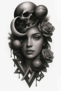 changes – tattoo design ideas free ai generated – neotraditional-fine-detail – for-side – Gallery: news-inkby-ai