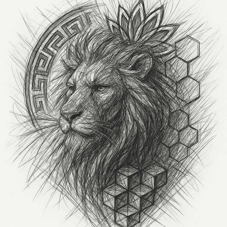 contemporary-motifs – tattoo design ideas free ai generated – surrealism-bizarre – for-upper-thigh – Gallery: news-inkby-ai