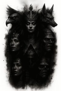 contemporary-motifs – tattoo design ideas free ai generated – surrealism-chromatic-aberration – for-palm – Gallery: news-inkby-ai