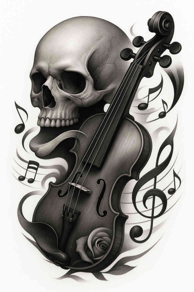 creative-form-tattoo – tattoo design ideas free ai generated – surrealism-morphic-transformation – for-shoulder – Gallery: news-inkby-ai