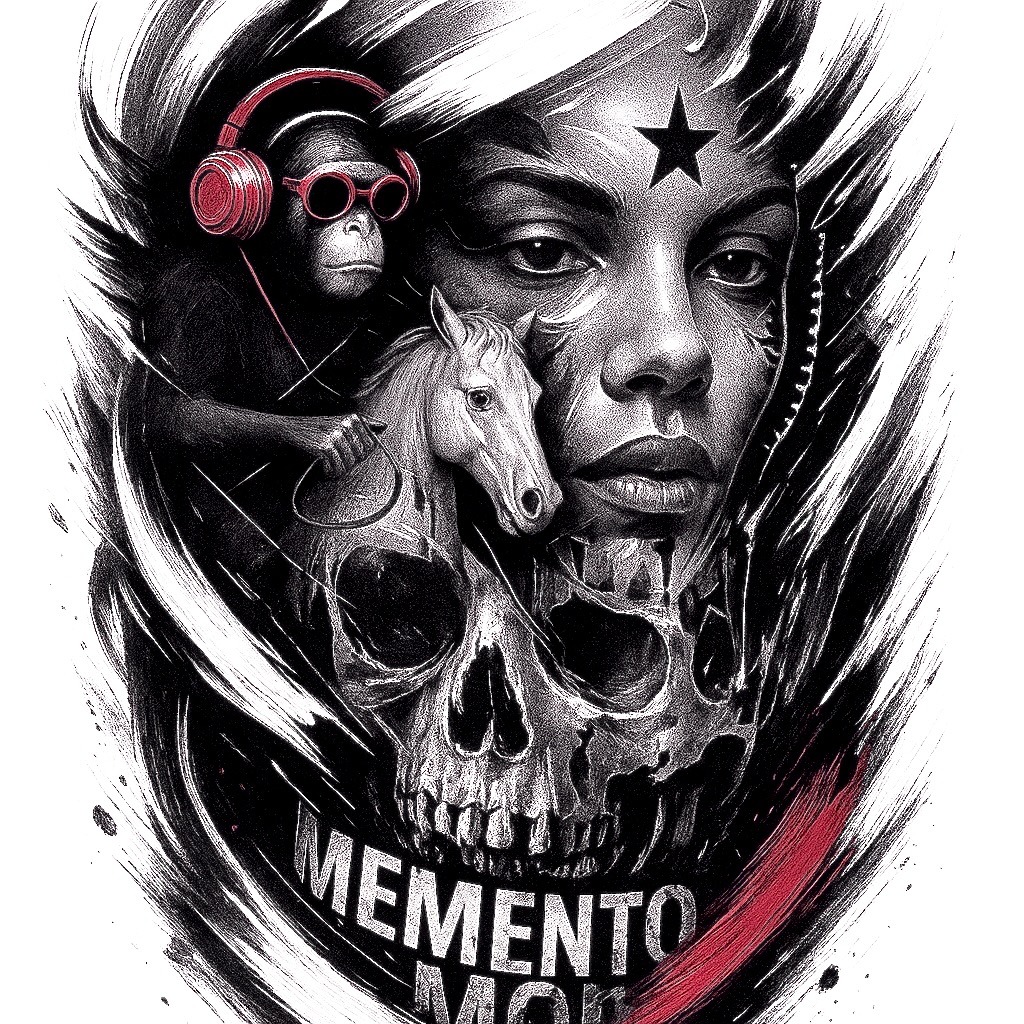 design – tattoo design ideas free ai generated – surrealism-phantom – for-scapula – Gallery: news-inkby-ai
