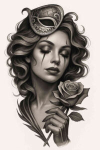 discoveries – tattoo design ideas free ai generated – realism-reflective-light – for-upper-chest – Gallery: news-inkby-ai