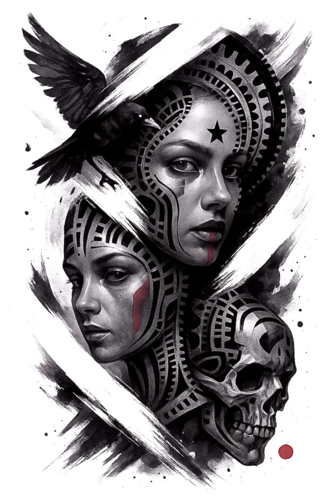 discovery-tattoo – tattoo design ideas free ai generated – realism-photo-ink – for-hip – Gallery: news-inkby-ai