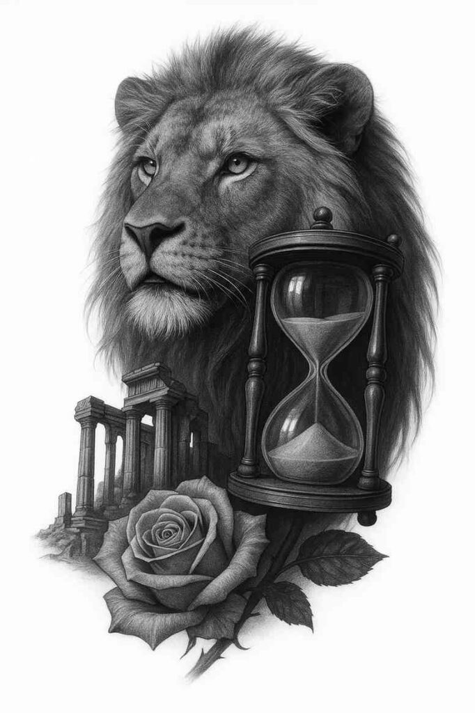 evolving-trend-tattoo – tattoo design ideas free ai generated – realism-cgi-realism – for-abdomen – Gallery: news-inkby-ai