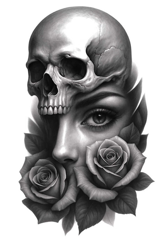 for-women – tattoo design ideas free ai generated – realism-balanced-light – for-neck – Gallery: news-inkby-ai