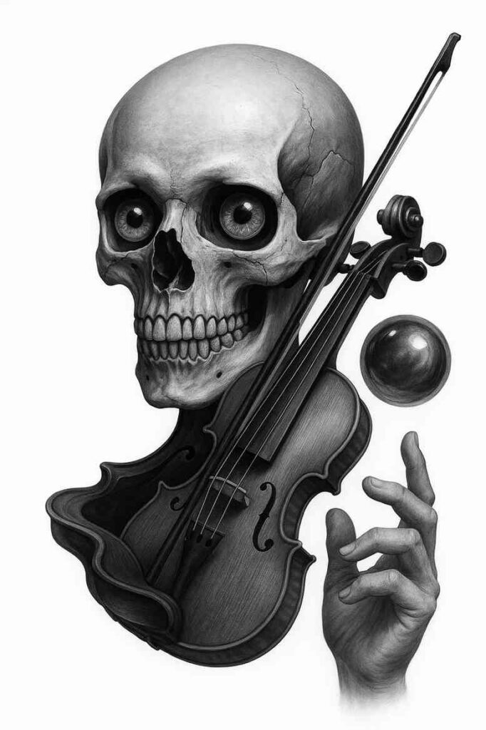 fresh-design – tattoo design ideas free ai generated – neotraditional-enhanced-shading – for-back-of-neck – Gallery: news-inkby-ai