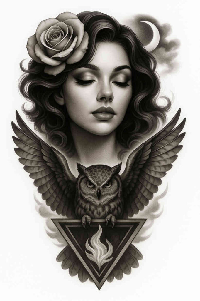 fresh-design-tattoo – tattoo design ideas free ai generated – realism-photo-accuracy – for-lower-leg – Gallery: news-inkby-ai