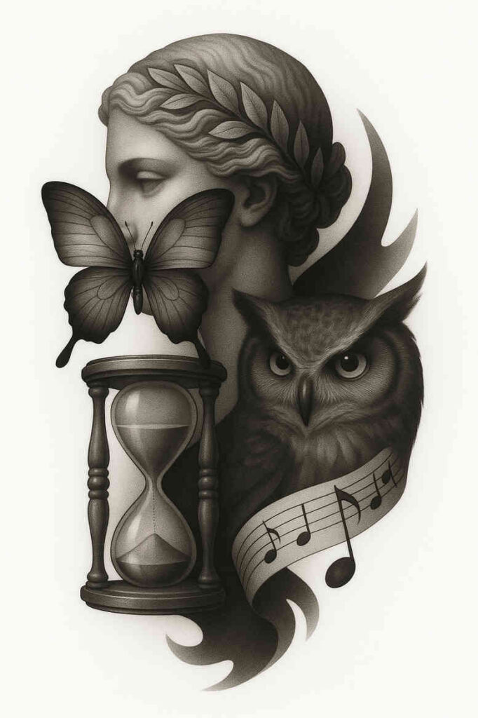 fresh-idea-tattoo – tattoo design ideas free ai generated – surrealism-psychic-energy – for-toe – Gallery: news-inkby-ai