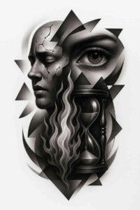 fresh-perspective-tattoo – tattoo design ideas free ai generated – neotraditional-deep-blacks – for-back – Gallery: news-inkby-ai