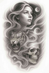 freshness-tattoo – tattoo design ideas free ai generated – neotraditional-rich-shading – for-inner-arm – Gallery: news-inkby-ai