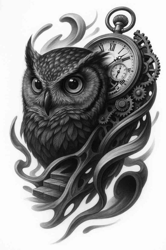 innovative-art – tattoo design ideas free ai generated – realism-tactile-shading – for-thigh – Gallery: news-inkby-ai