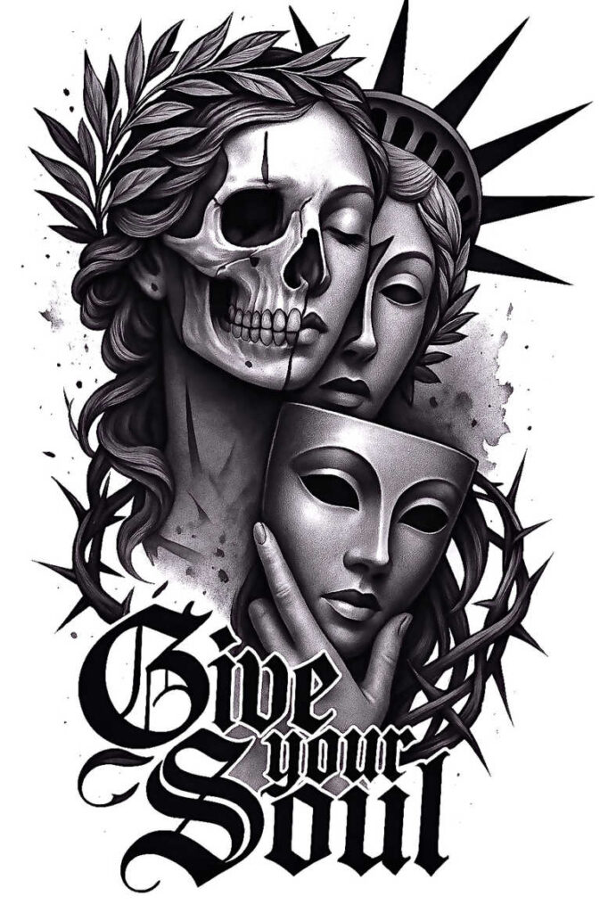 innovative-art – tattoo design ideas free ai generated – surrealism-abstract-forms – for-palm – Gallery: news-inkby-ai