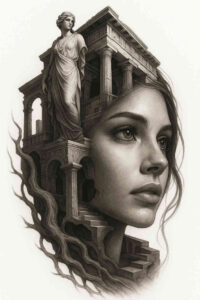 inspirations – tattoo design ideas free ai generated – realism-detail-accuracy – for-lower-chest – Gallery: news-inkby-ai