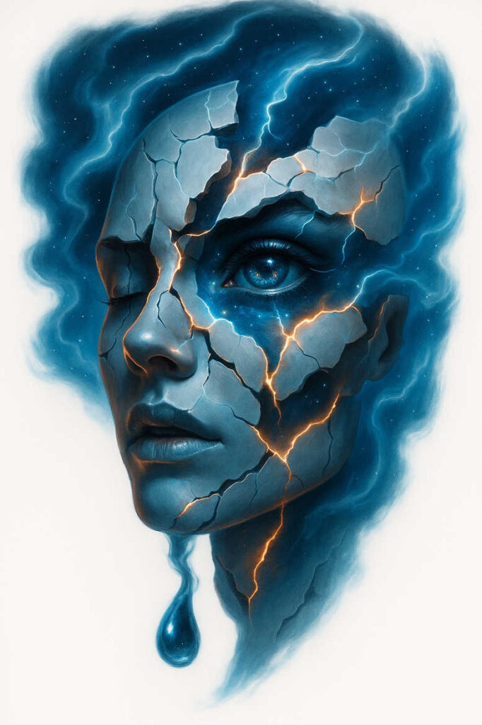 modern-character – tattoo design ideas free ai generated – neotraditional-strong-outlines – for-back-of-neck – Gallery: news-inkby-ai