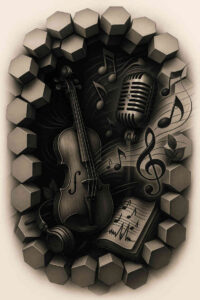 modernity – tattoo design ideas free ai generated – surrealism-fantastical-elements – for-hand – Gallery: news-inkby-ai