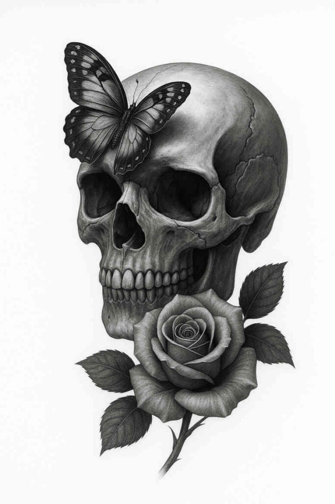 new-direction-tattoo – tattoo design ideas free ai generated – neotraditional-enhanced-shading – for-arm – Gallery: news-inkby-ai