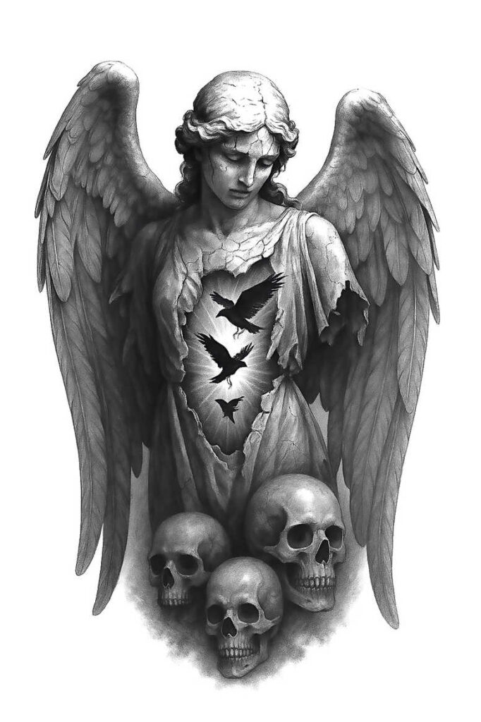 new-motifs – tattoo design ideas free ai generated – realism-moist-gloss – for-temple – Gallery: news-inkby-ai