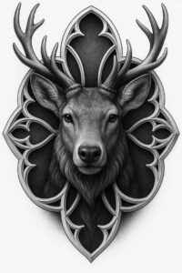 new-quality – tattoo design ideas free ai generated – neotraditional-expressive-lines – for-side-torso – Gallery: news-inkby-ai