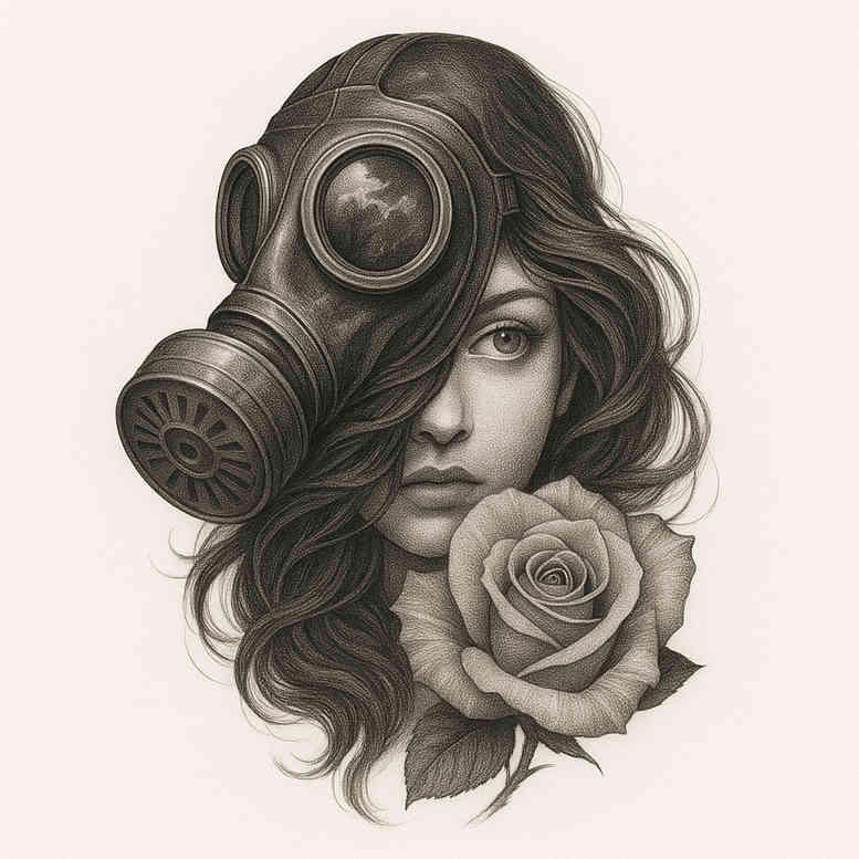 new-quality-tattoo – tattoo design ideas free ai generated – realism-sharp-focus – for-temple – Gallery: news-inkby-ai