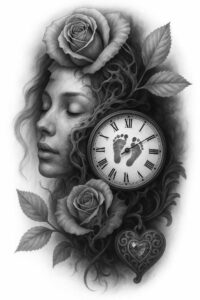 originality – tattoo design ideas free ai generated – neotraditional-bold-color-blocks – for-lower-arm – Gallery: news-inkby-ai