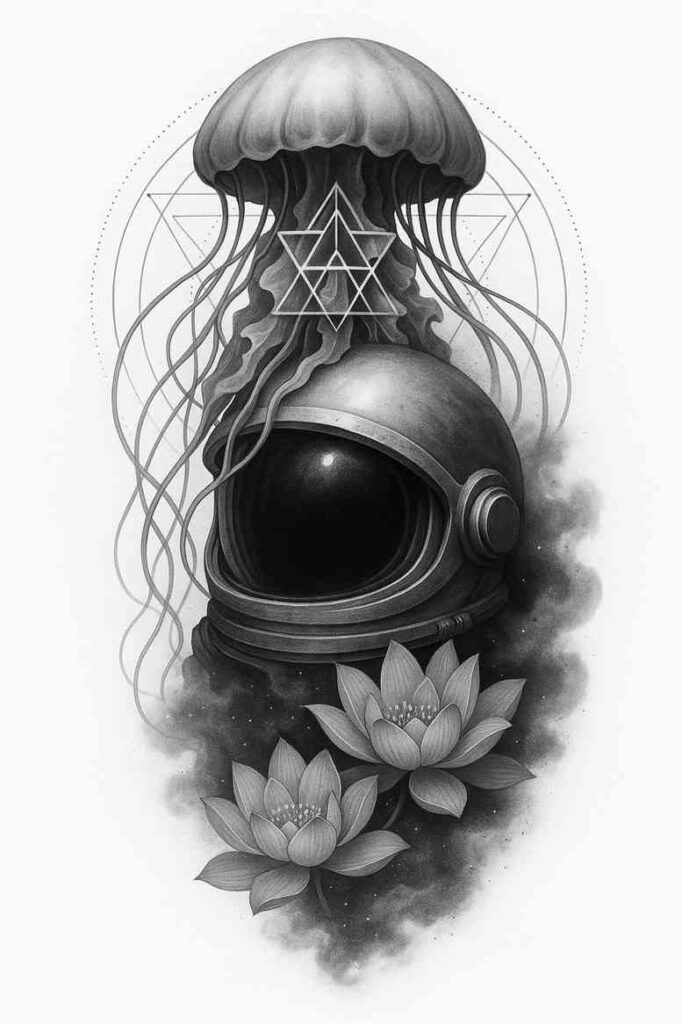 progress – tattoo design ideas free ai generated – neotraditional-modern-classic – for-ankle – Gallery: news-inkby-ai