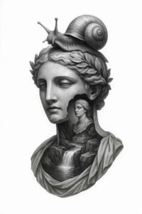 progress-tattoo – tattoo design ideas free ai generated – realism-skin-texture – for-upper-chest – Gallery: news-inkby-ai