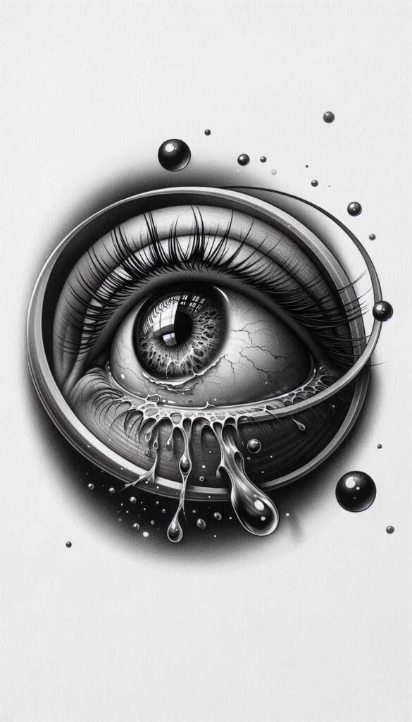 realistic-animals – tattoo design ideas free ai generated – neotraditional-soft-blending – for-thigh – Gallery: news-inkby-ai