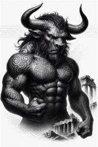 realistic-animals – tattoo design ideas free ai generated – realism-depth-illusion – for-abdomen – Gallery: news-inkby-ai
