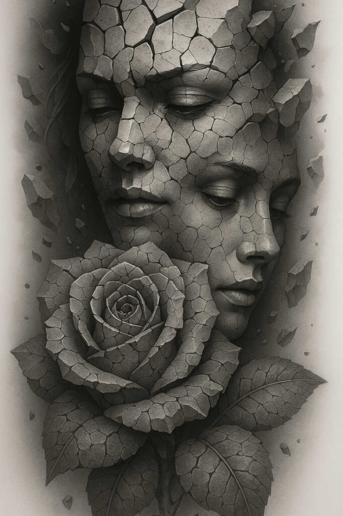 news tattoo design ideas artistic shading atmospheric meaning courage