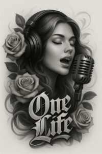 news tattoo design ideas engraved motif CGI-rendered shows strength