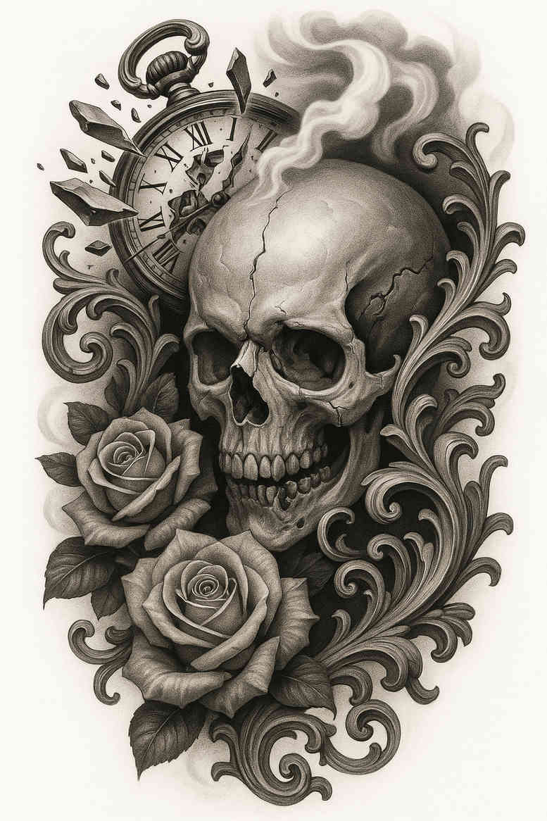 news tattoo design ideas classic motifs deep-shading shows strength