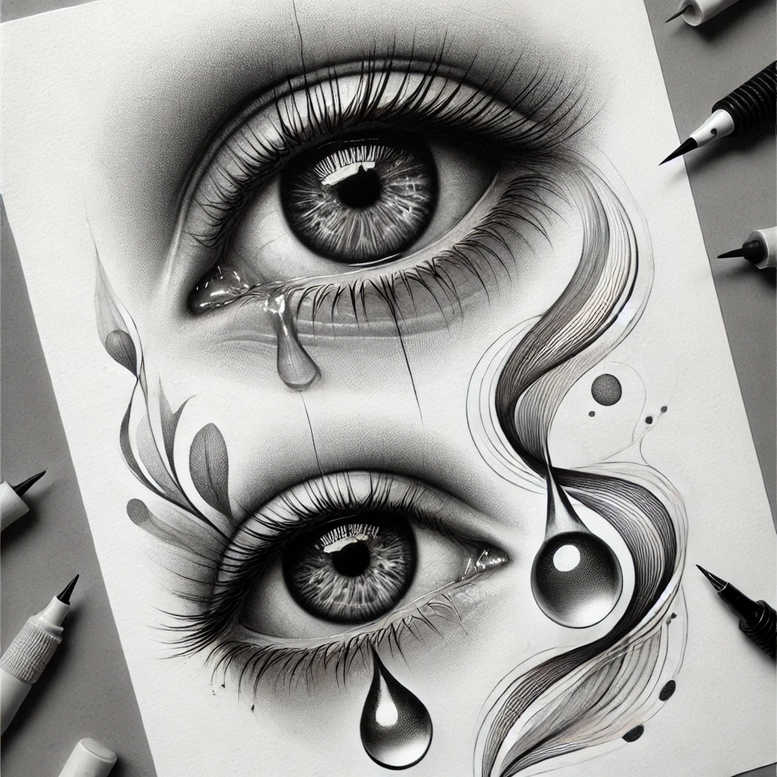 news tattoo design ideas Surrealism fantastical elements ethereal stands for endurance