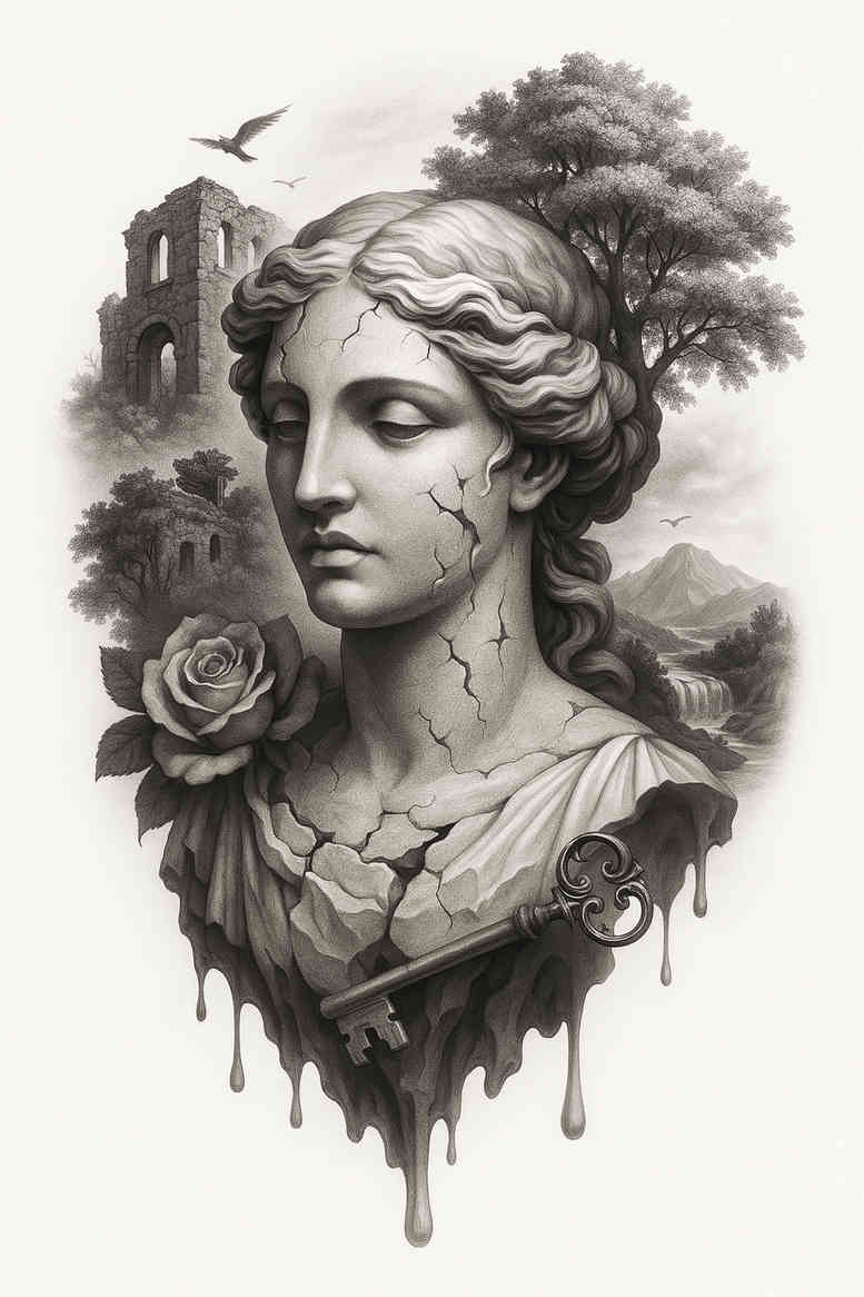 news tattoo design ideas textured fine-line for inner arm