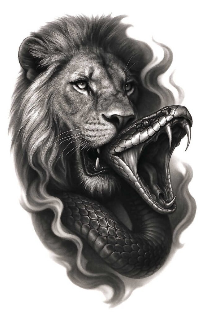 news tattoo design ideas ornamental mandala fine-line symbolising courage
