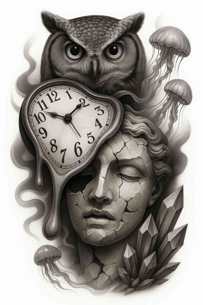 news tattoo design ideas Realism emotional realism geometric for hand