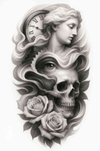 news tattoo design ideas Realism high-resolution tattoo high-key for triceps