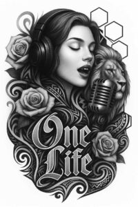 news tattoo design ideas cosmic order luminous courage and power