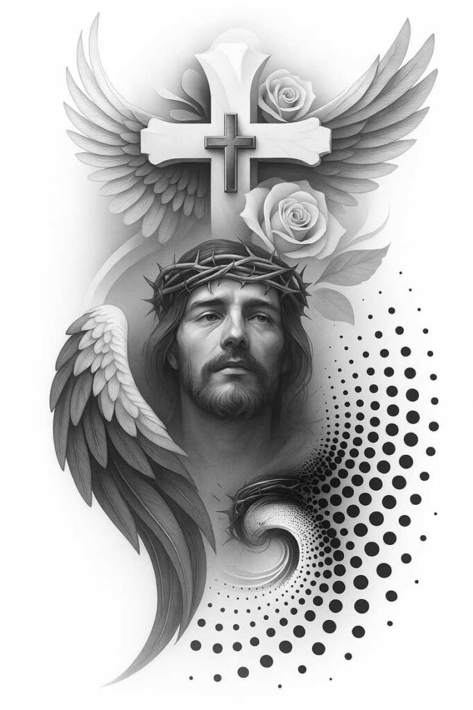 news tattoo design ideas Surrealism mystical macro symbolising perseverance