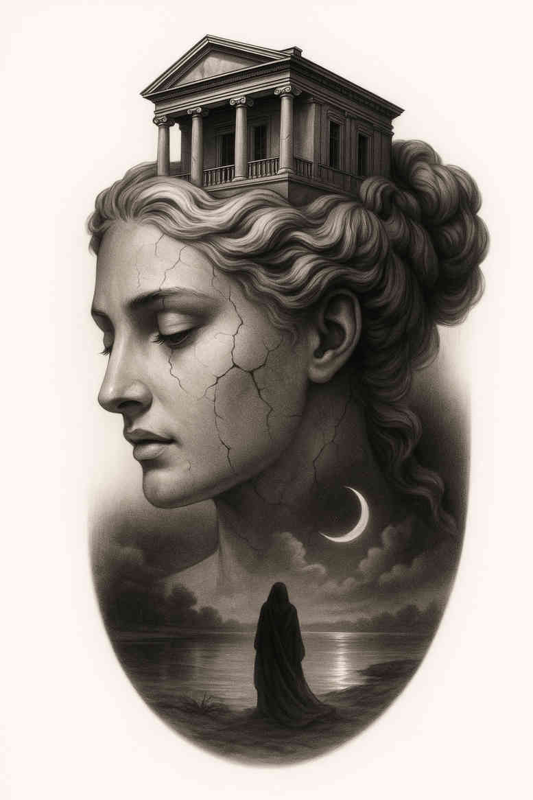 news tattoo design ideas Surrealism transcendent metallic courage and power